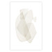 Poster Fragile Moments - a minimalist abstraction in round shapes on white 136053 additionalThumb 19