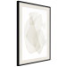 Poster Fragile Moments - a minimalist abstraction in round shapes on white 136053 additionalThumb 19