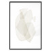 Poster Fragile Moments - a minimalist abstraction in round shapes on white 136053 additionalThumb 3