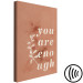 Canvas You Are Enough (1-piece) Vertical - motivational English text 138853 additionalThumb 6