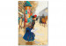 Paint by number Autumn Street - Elegant Woman With a Package Waiting for a Carriage 148453 additionalThumb 6
