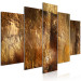 Canvas Treasury (5-piece) wide - gold-filled aesthetic abstraction 148953 additionalThumb 2