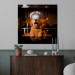 Canvas Print AI Golden Retriever Dog - Cheerful Animal in the Role of a Cook - Square 150253 additionalThumb 11