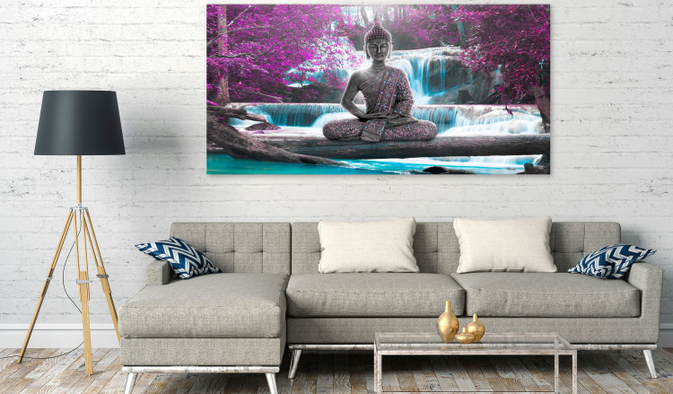 Large canvas print Buddha Among Blooming Trees II [Large Format] 150753 additionalImage 6