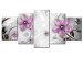 Canvas Art Print Saucy flowers 50053