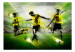 Wall Mural Football Match - Men playing football on a stadium for a teenager 61153 additionalThumb 1