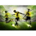 Wall Mural Football Match - Men playing football on a stadium for a teenager 61153 additionalThumb 3