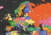 Decorative Pinboard World Map: Dark Depth [Cork Map] 95953 additionalThumb 5