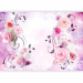 Photo Wallpaper Rose variations - bouquet of flowers on a solid background with a sparkle effect 96653 additionalThumb 5