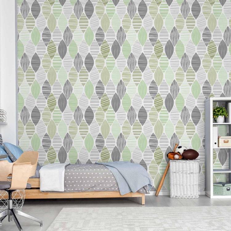 Modern Wallpaper Green Tears 114763 additionalImage 8