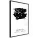 Wall Poster Zodiac signs: Sagittarius - white stars on black with English texts 114863 additionalThumb 2