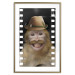 Poster Monkey in a Hat - smiling monkey with mustaches in a cinematic shot 116363 additionalThumb 14