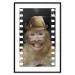 Poster Monkey in a Hat - smiling monkey with mustaches in a cinematic shot 116363 additionalThumb 15