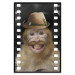 Poster Monkey in a Hat - smiling monkey with mustaches in a cinematic shot 116363 additionalThumb 18