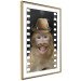 Poster Monkey in a Hat - smiling monkey with mustaches in a cinematic shot 116363 additionalThumb 6