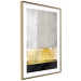Wall Poster Geometric Metropolis - modern abstraction with gold on concrete 117763 additionalThumb 6