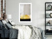 Wall Poster Geometric Metropolis - modern abstraction with gold on concrete 117763 additionalThumb 4