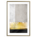 Wall Poster Geometric Metropolis - modern abstraction with gold on concrete 117763 additionalThumb 14