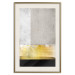 Wall Poster Geometric Metropolis - modern abstraction with gold on concrete 117763 additionalThumb 19