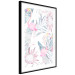 Wall Poster Exotic Mist - tropical abstraction with pink flamingos among leaves 118263 additionalThumb 11