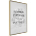 Wall Poster Masters Play Until They Play Well - English quote on a gray background 122863 additionalThumb 14
