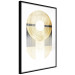 Wall Poster Golden Trophy - golden geometric shapes with a gold color 125363 additionalThumb 12