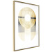 Wall Poster Golden Trophy - golden geometric shapes with a gold color 125363 additionalThumb 12