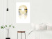 Wall Poster Golden Trophy - golden geometric shapes with a gold color 125363 additionalThumb 2