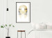 Wall Poster Golden Trophy - golden geometric shapes with a gold color 125363 additionalThumb 22