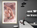 Wall Poster Cosmic Flamingo - bird against a cosmic background with pink stars 125863 additionalThumb 23