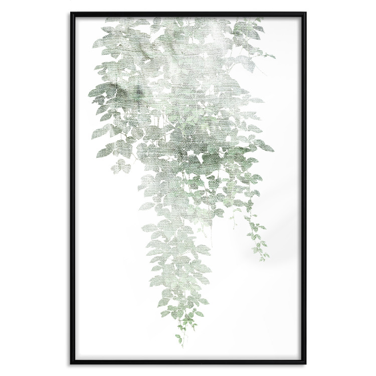 Wall Poster Cascade of Greenery - plant with leaves on a gently blurred texture 126863 additionalImage 15