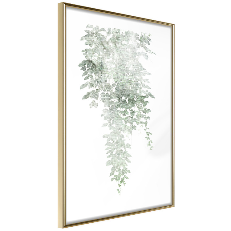 Wall Poster Cascade of Greenery - plant with leaves on a gently blurred texture 126863 additionalImage 7