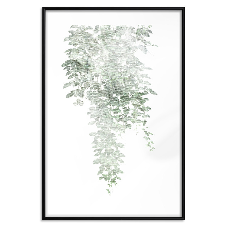 Wall Poster Cascade of Greenery - plant with leaves on a gently blurred texture 126863 additionalImage 16