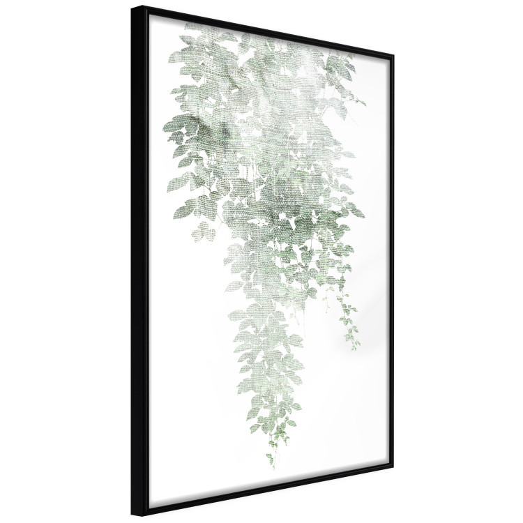 Wall Poster Cascade of Greenery - plant with leaves on a gently blurred texture 126863 additionalImage 11