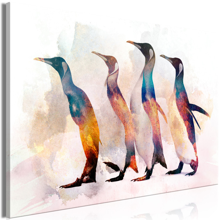 Large canvas print Penguin Wandering [Large Format] 127563 additionalImage 3