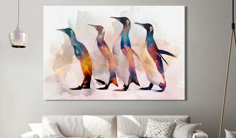 Large canvas print Penguin Wandering [Large Format] 127563 additionalImage 6
