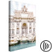 Canvas Trevi Fountain (1-part) vertical - architecture of a bright sculpture 129463 additionalThumb 6