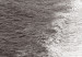 Poster Balance of Opposites - monochromatic seascape with beach 130263 additionalThumb 9