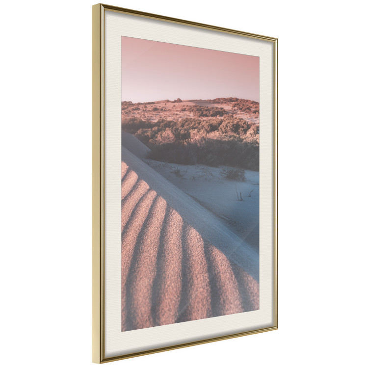 Wall Poster Pink Sands - desert landscape and plants in an orange composition 134763 additionalImage 3