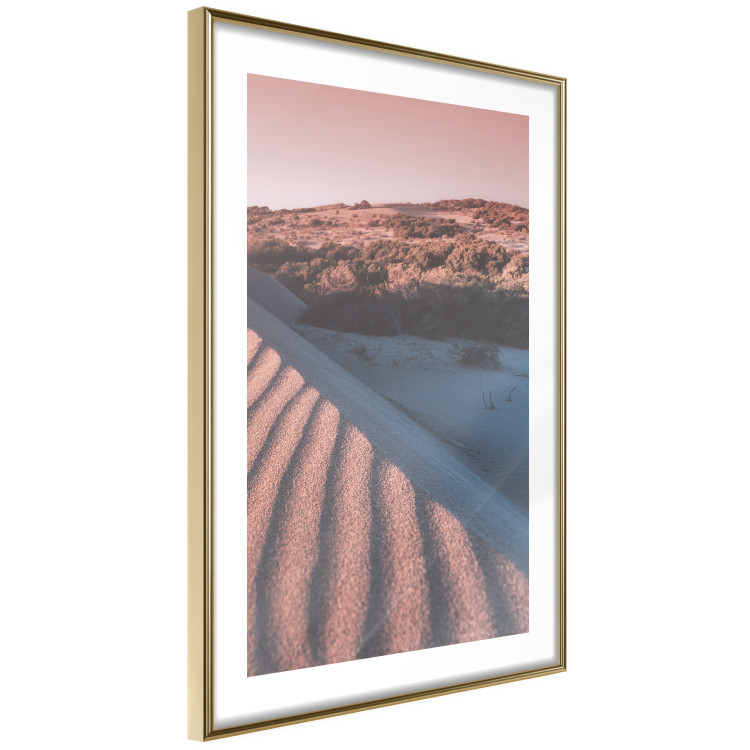 Wall Poster Pink Sands - desert landscape and plants in an orange composition 134763 additionalImage 9