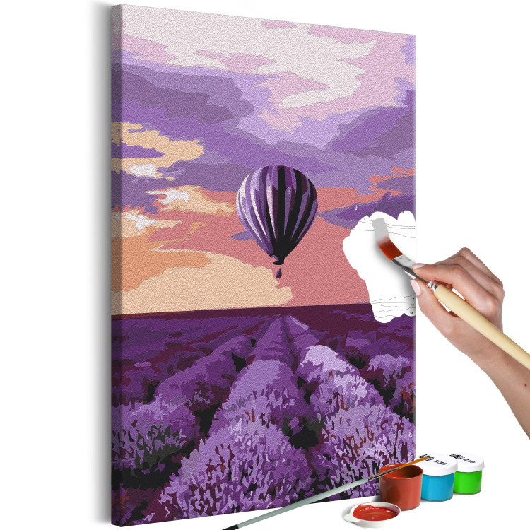 Paint by number Above the Lavender Field 138663 additionalImage 4