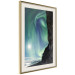 Wall Poster Wonder of Nature - picturesque aurora borealis in the sky amidst towering cliffs 138763 additionalThumb 20