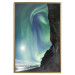 Wall Poster Wonder of Nature - picturesque aurora borealis in the sky amidst towering cliffs 138763 additionalThumb 10
