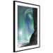 Wall Poster Wonder of Nature - picturesque aurora borealis in the sky amidst towering cliffs 138763 additionalThumb 3