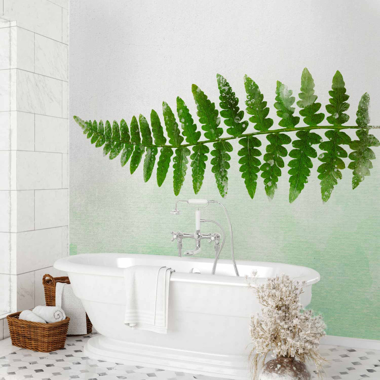 Photo Wallpaper Nature of ferns - minimalist style landscape with green foliage 143163 additionalImage 8