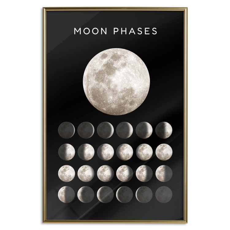 Wall Poster Moon Phases [Poster]  143363 additionalImage 24