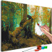 Paint by number Bear Play - Family of Brown Animals in a Pine Forest 148463 additionalThumb 4