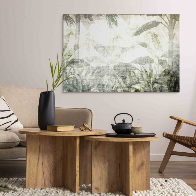 Canvas Print A Memory of Nature - A Delicate Composition With Jungle Vegetation 151163 additionalImage 9
