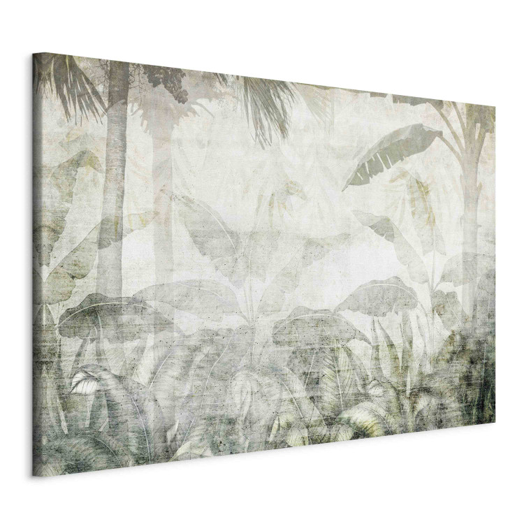 Canvas Print A Memory of Nature - A Delicate Composition With Jungle Vegetation 151163 additionalImage 2