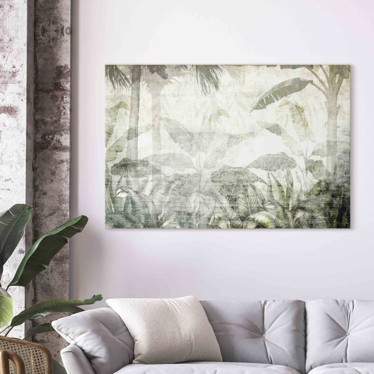Canvas Print A Memory of Nature - A Delicate Composition With Jungle Vegetation 151163 additionalImage 11